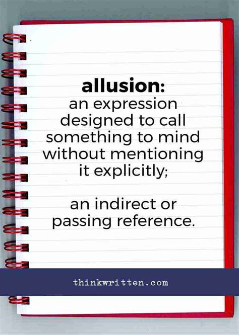 Allusion: Examples & How to Use This Technique In Your Writing.